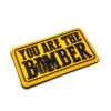 You Are The Bomber PVC Patch