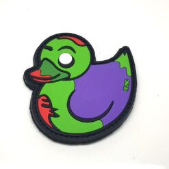 Zombie Duck PVC Patch Coloured