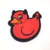 Devil Duck PVC Patch Red