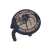 Black Widow Eater PVC Patch Black