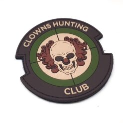 Clowns Hunting Club Tan PVC Patch