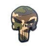 Punisher Skull Woodland Camo Patch