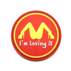 I'm Loving It Womens Legs PVC Patch