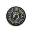 Bring 'em Home You Are Not Forgotten PVC Patch (Black)