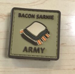 Bacon Sarnie Army PVC Patch