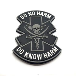 Do No Harm Morale Tactical PVC Patch Funny Airsoft Paintball