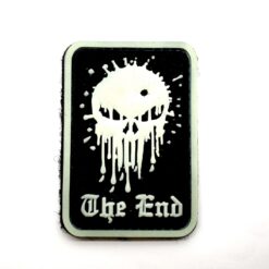 Punisher The End Tactical Morale PVC Patch
