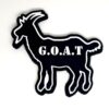 G.O.A.T PVC Patch