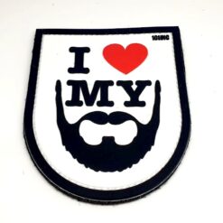 I Love My Beard Tactical Morale Patch