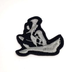 Emerson Morality Embroidered Patch (Silver)