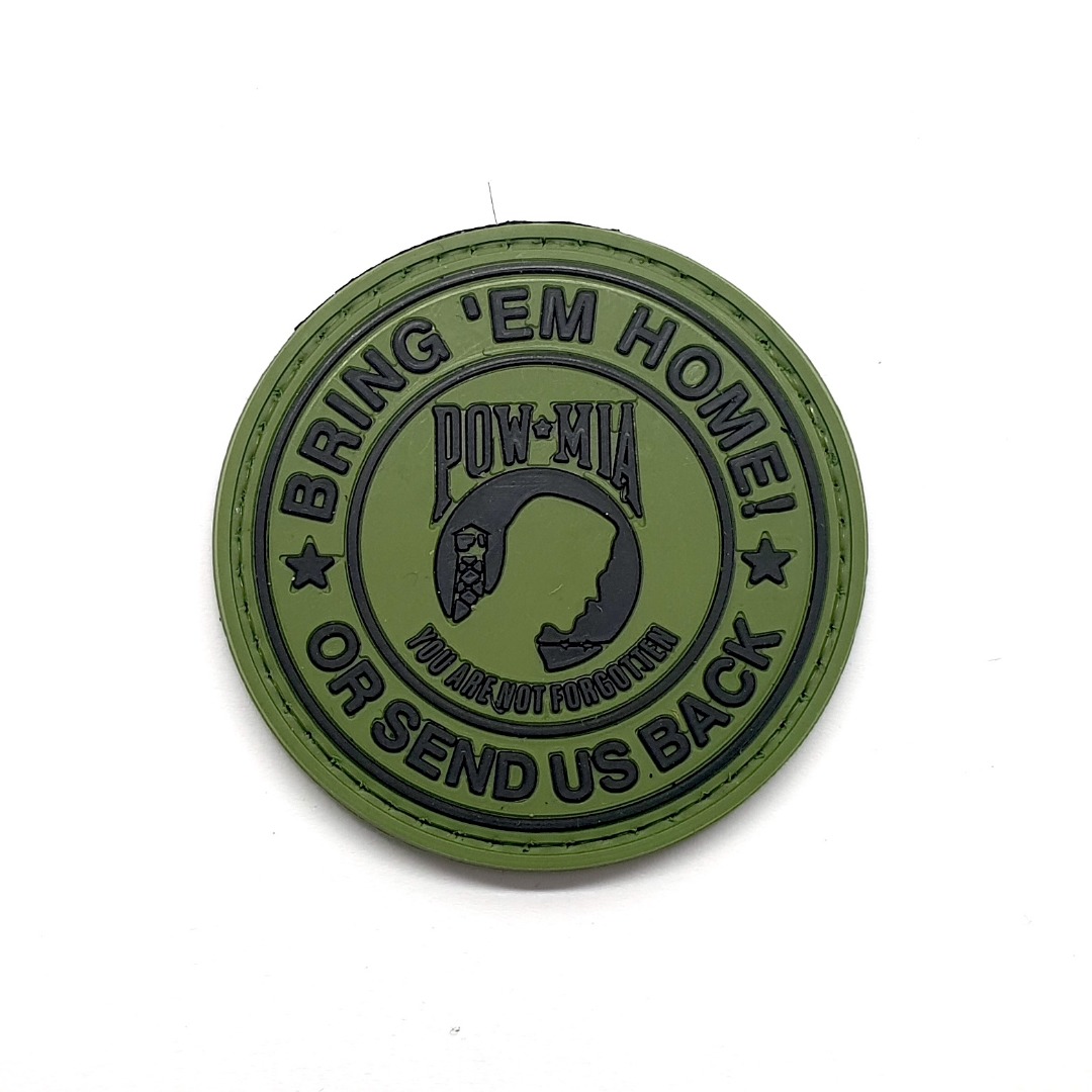 Bring 'em Home Tactical Morale PVC Patch Funny Airsoft (Green)