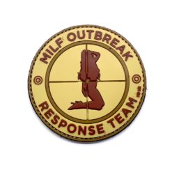 MILF Outbreak Response Team PVC Patch (Tan)