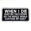 Bury Me Face Down PVC Patch