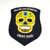 Dia De Los Muertos First Nine PVC Patch (Yellow)