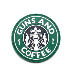 Gun and Coffee Tactical Morale Patch