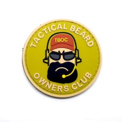 TACTICAL BEARD OWNER'S CLUB [GREEN] PATCH