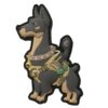 K9 TACTICAL SERVICE 007 PATCH HIWEZ
