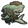 HIWEZ Combat Diver Shark Patch