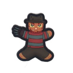 Patch Lab Gingerbread Man Helloween Nightmare Killer PVC Patch