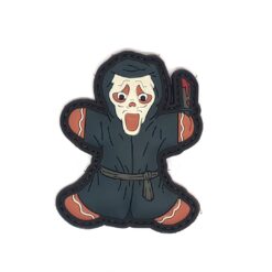 Patch Lab Gingerbread Man Helloween Scream PVC Patch