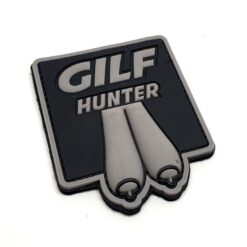 GILF Hunter PVC Patch (Grey)