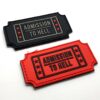 Admission To Hell PVC Patch (Black)