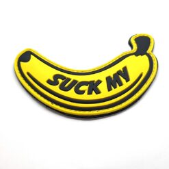 Suck My Banana 3D PVC Patch Funny Airsoft Paintball