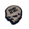 Deadly As Hell PVC Patch Grey