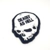 Deadly As Hell PVC Patch White
