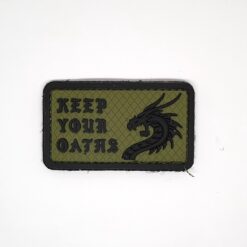 Keep Your Oaths PVC Patch Green