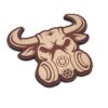 Gasmask Bull PVC Patch Sand