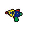 Space Gun PVC Patch