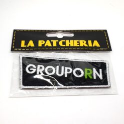 Grouporn Embroidered Patch La Patcheria