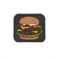 Hamburger PVC Patch La Patcheria