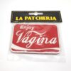 Enjoy Vagina Embroidered Patch La Patcheria LP008