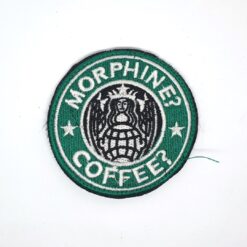 Morphine? Coffee? Starbucks Embroidered Patch LP022