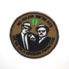 No Maam We Are P.I's Embroidered Patch LP024