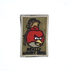 Really Angry Bird Embroidered Patch LP019