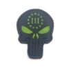 Punisher Skull 3 Percenter Black PVC Patch