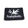 Praying Mantis PVC Patch Black