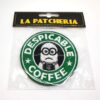 Despicable Coffee Embroidered Patch La Patcheria LP007