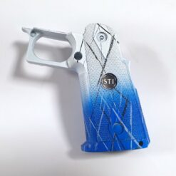 Airsoft pistol grip blue