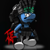 Tactical Smurf Titi Artist PVC Patch