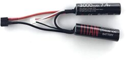 Titan 3000mAh 7.4v Nunchuck T-Plug / Deans
