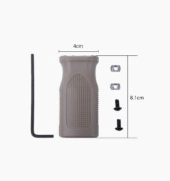 Poly Vertical Grip Tan