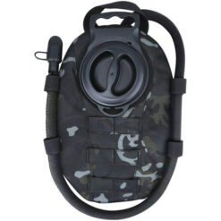 KOMBAT MOLLE AQUA BLADDER | Military Hydration Pack w/ Reservoir, 1.5L BTP BLACK