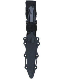 Kombat Tactical Tanto Plastic Airsoft Knife - Black