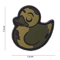 Patch 3D PVC Zombie Duck Camo Green