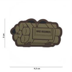 PVC Patch Kind regards coyote #8101