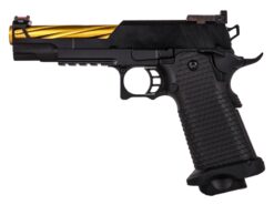Golden Eagle Hi-Capa 5.1 Custom Series (Gold Barrel- Black)